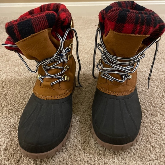J Crew Duck Boots- Womens Size 7 - Picture 2 of 11